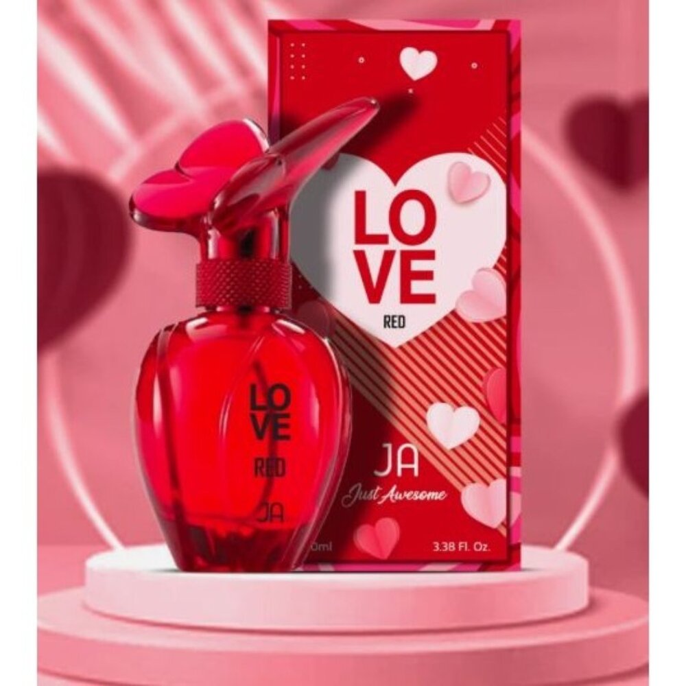 Love Red by Just Awesome JA EDT Women's Perfume 100ml 3.38 fl. oz.